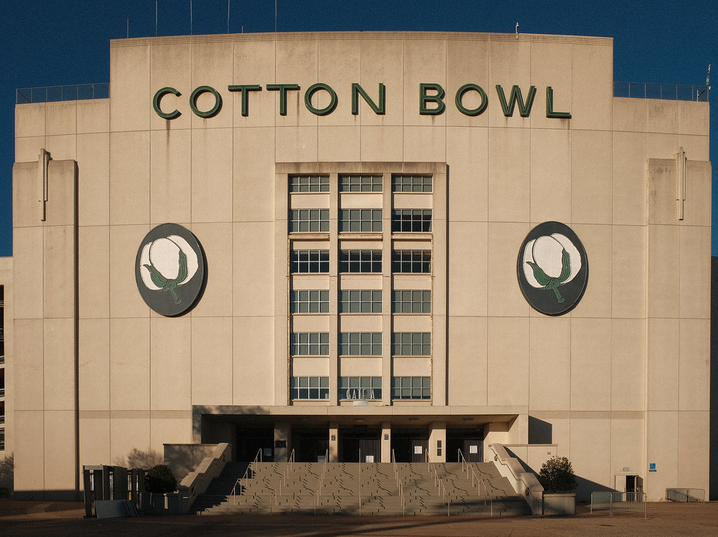 Cotton Bowl Stadium Gate A The Cotton Bowl is an outdoor… Flickr