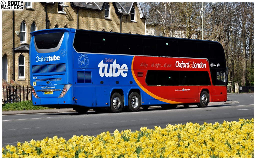 Oxford Tube 50433 YX70LUY The 24strong Oxford Tube fleet … Flickr