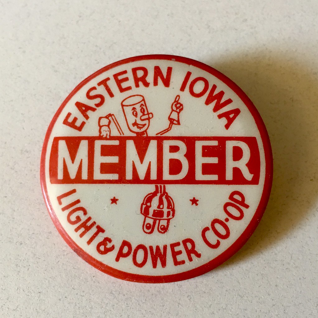 Eastern Iowa Light & Power Coop Button Mpls55408 Flickr