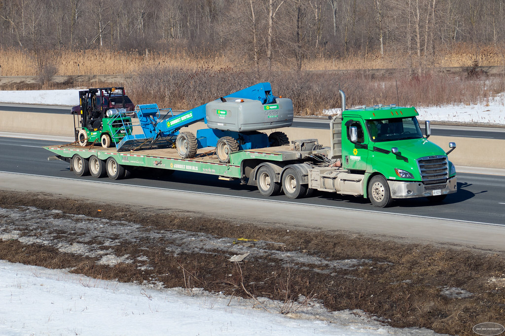 Sunbelt Rentals Unit 70049985 Trailer 70046121 Plate Onta
