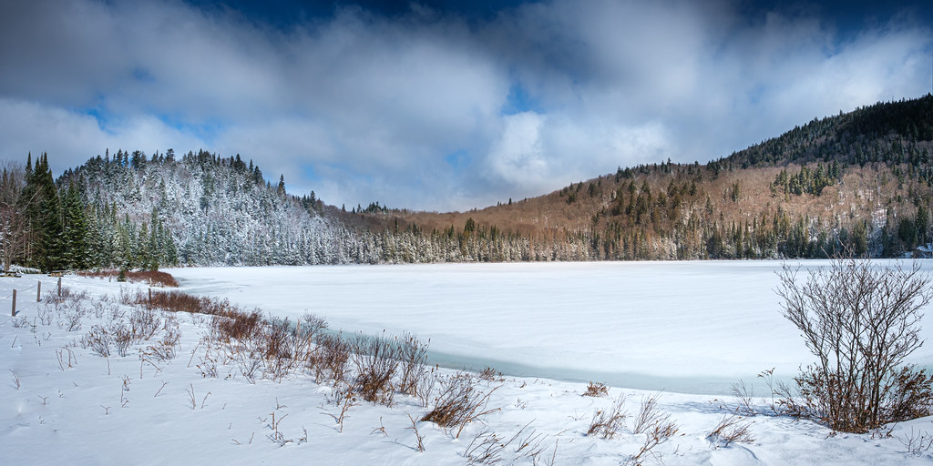 Québec Parc national du MontTremblant Lac Lauzon Gaetan Bois