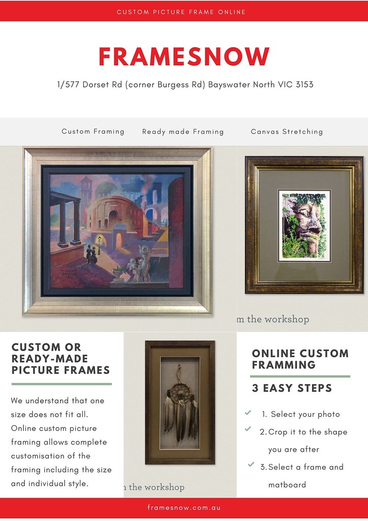 Picture Framers Adelaide Framesnow custom picture frames t… Flickr