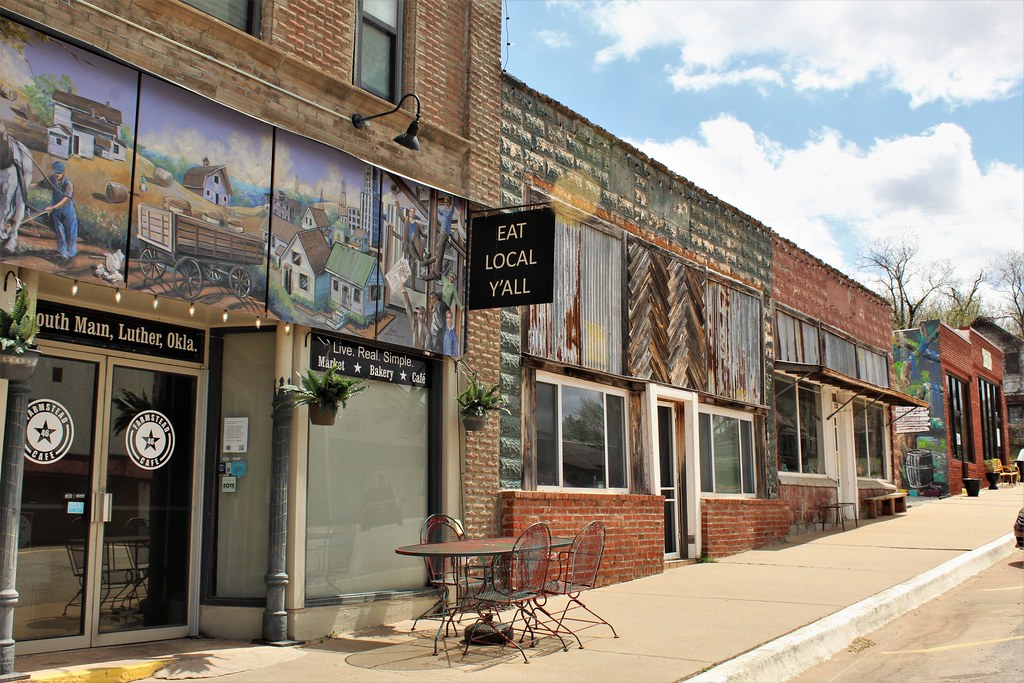 Small Town USA Luther, Oklahoma HWW ! B. 2015 Flickr