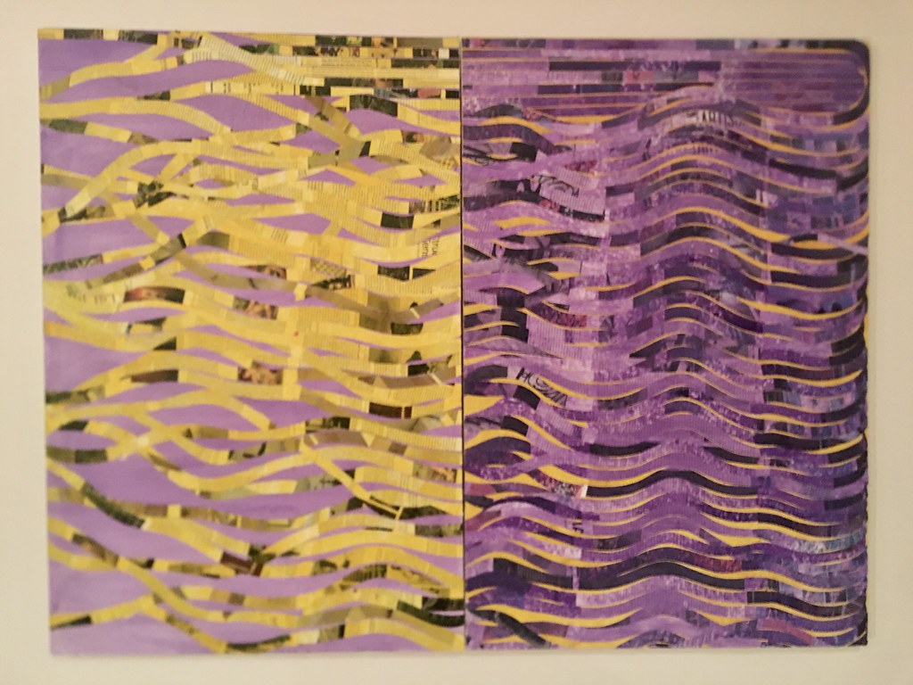 Freedom Mixed media collage by GA Gardner. Abstract art wi… Flickr