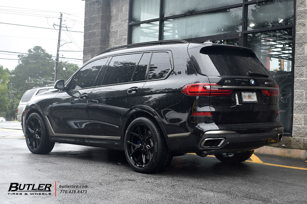BMW X7 with 22in Vossen HF5 Wheels and Pirelli PZ4 Tires Flickr