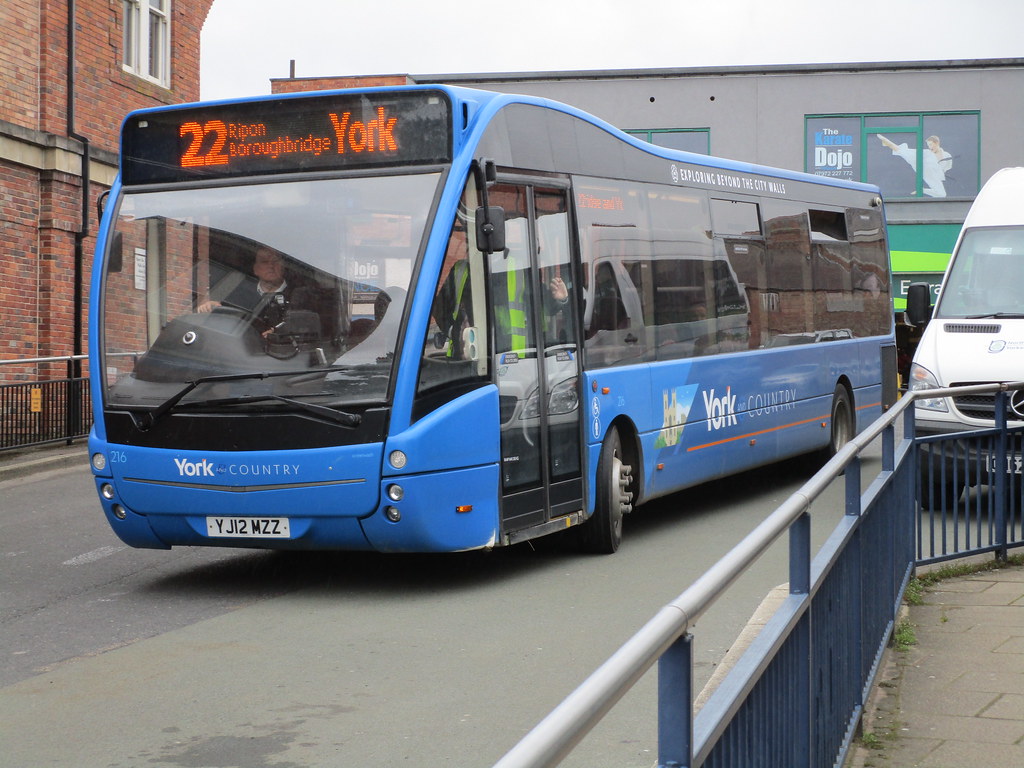 Transdev York & Country 216. Ripon Bus Station Reg. YJ12 M… Flickr