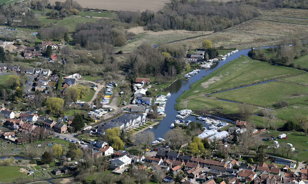 Loddon & Chedgrave aerial image Norfolk UK Aerial view o… Flickr