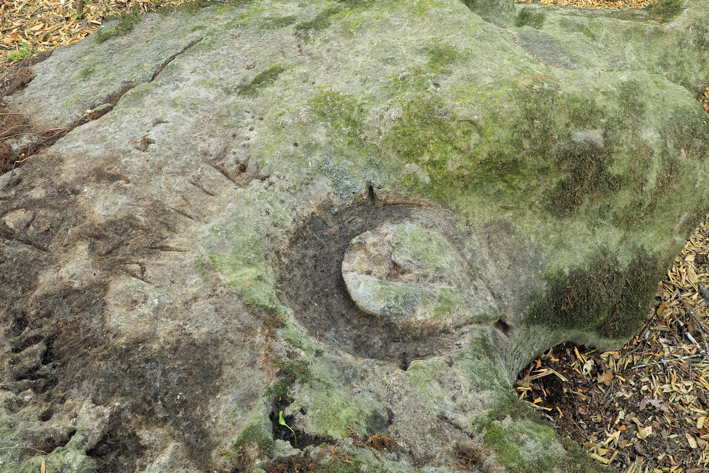 Hardin Site, Boulder No. 2, Prehistoric Stone Bowl Quarry, Possible