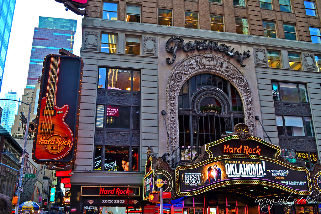 Hard Rock Cafe Times Square Paramount Building 1501 Broadw… Flickr