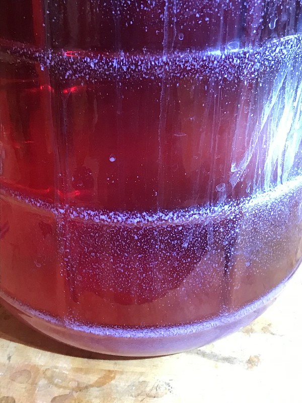 Wine throws a sediment after stabilizing and sweetening? Winemaking