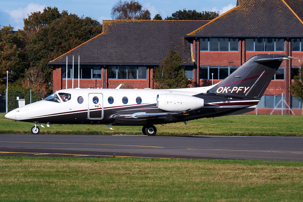 OKPFY Raytheon Beechjet 400A Time Air JRC Aviation Photography Flickr