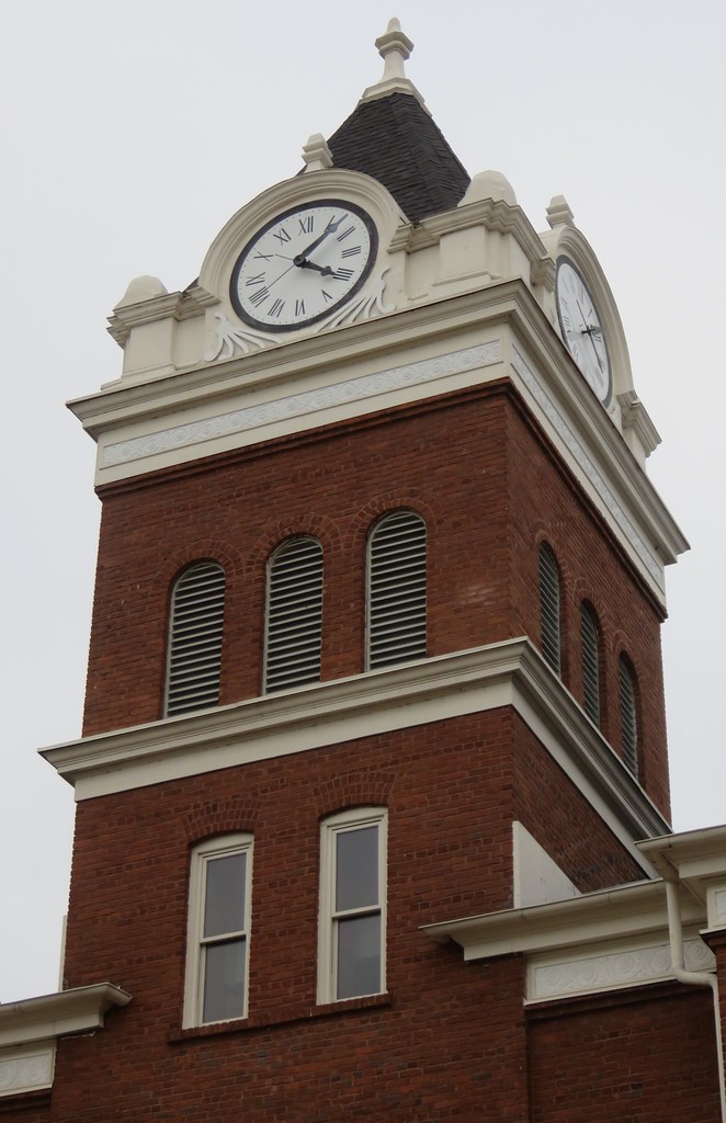 Twiggs County Courthouse Clock Tower (Jeffersonville, Geor… Flickr