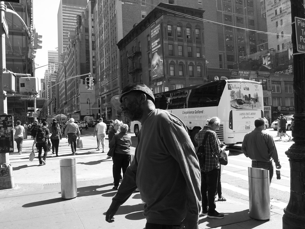 Street Life 8th Avenue & W. 40th Street, NYC Krista Ledbetter Flickr