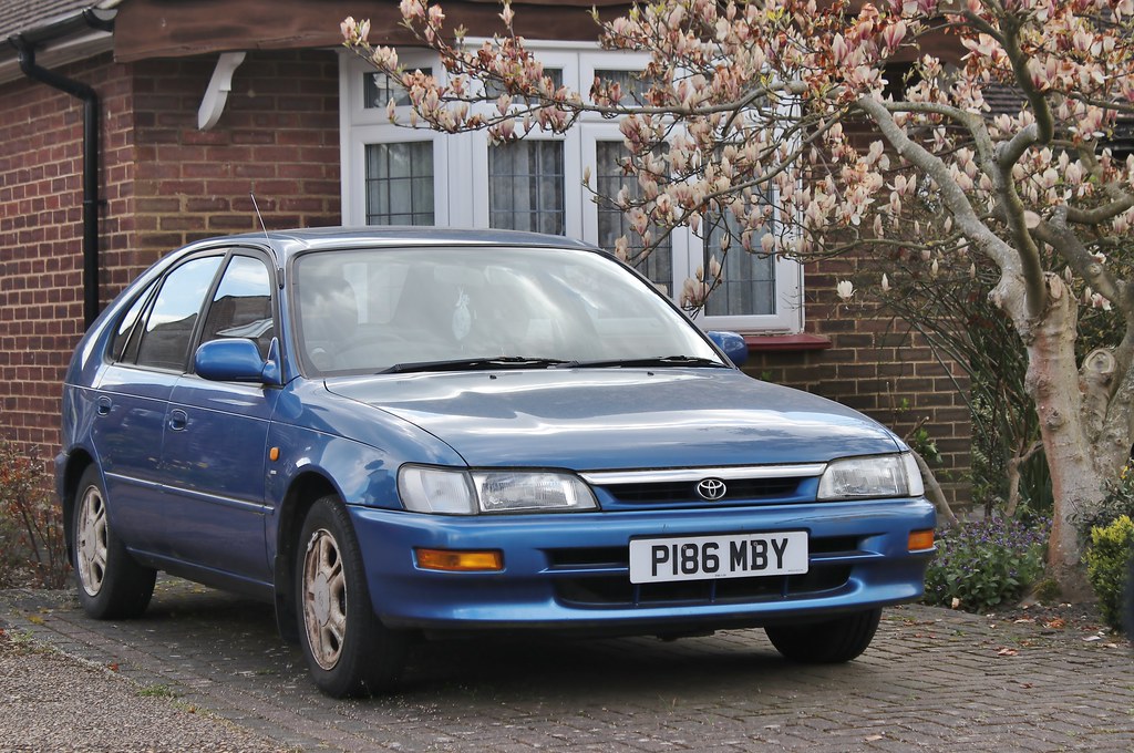 P186 MBY 1997 Toyota Corolla Kudos auto 5door. 1332cc. Nivek.Old