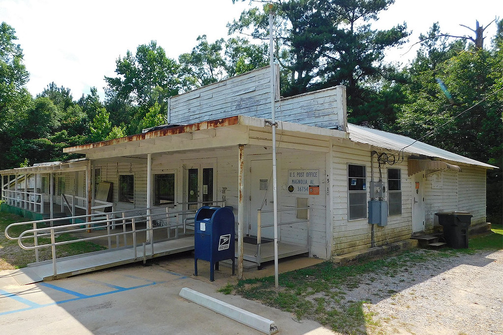 Magnolia, AL post office Marengo County. Photo by J Emerso… Flickr