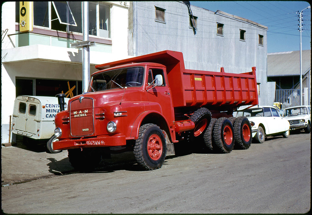 MAN Diesel, New Caledonia, 1969 From a Kodachrome slide. P… Flickr