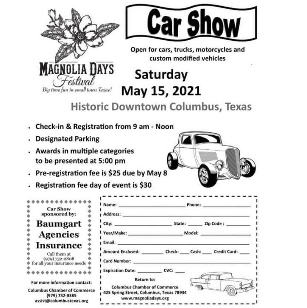 05152021 Magnolia Days Car Show Flyer Bob Wright Flickr