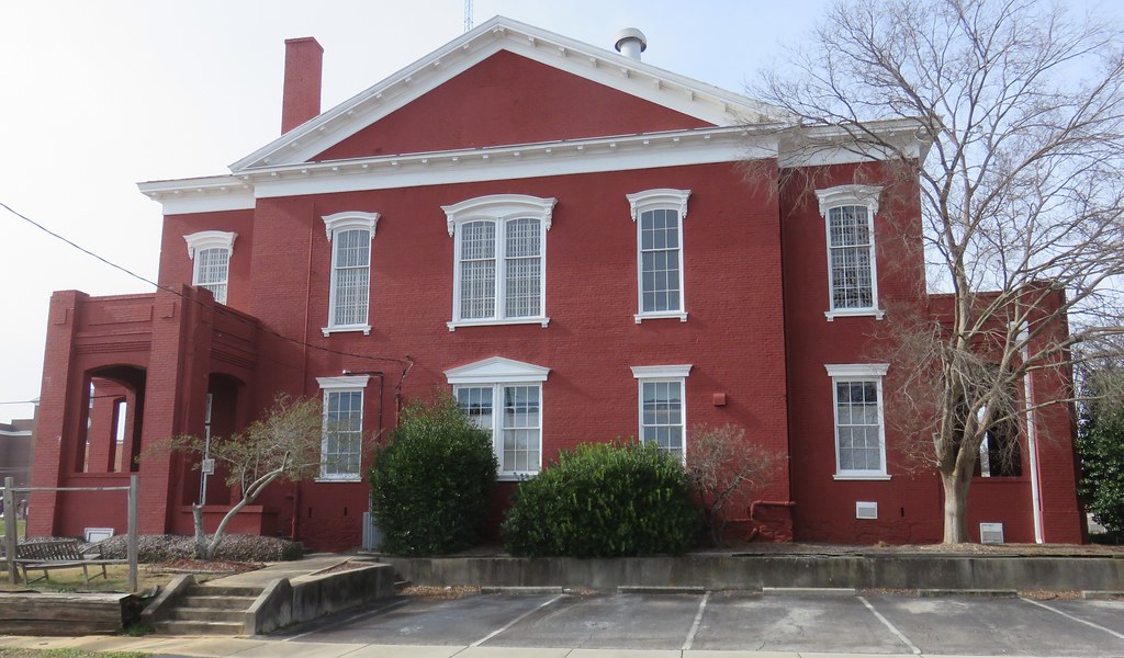 Old Spalding County Courthouse and Jail (Griffin, Flickr