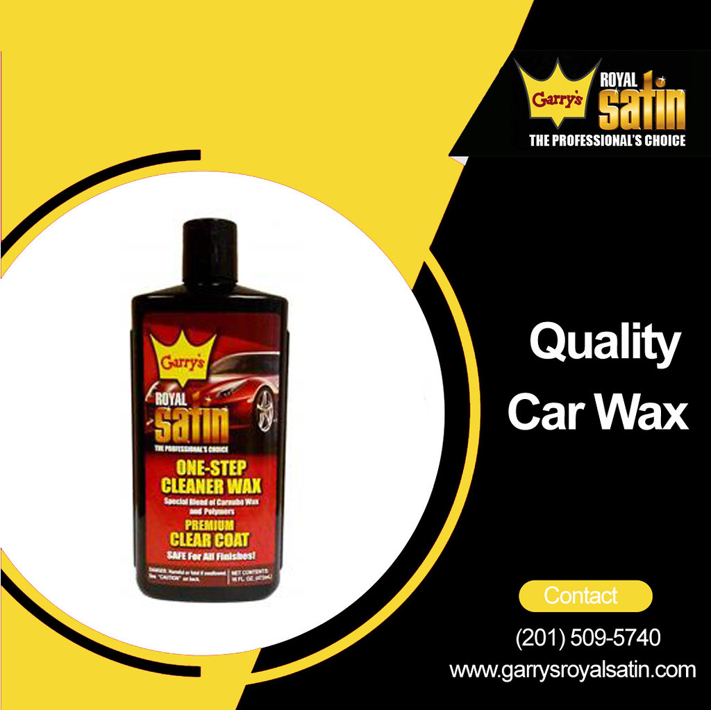 Quality Car Wax Do you want to give a splendid look to you… Flickr