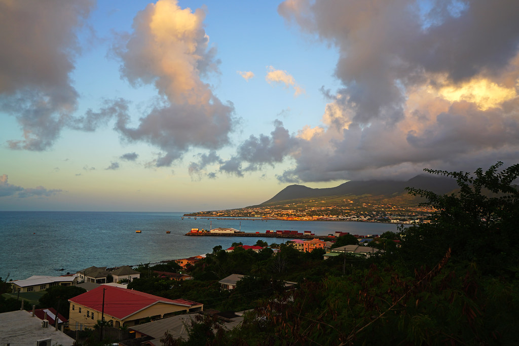 Bird Rock at sunrise, St Kitts Andrey Sulitskiy Flickr