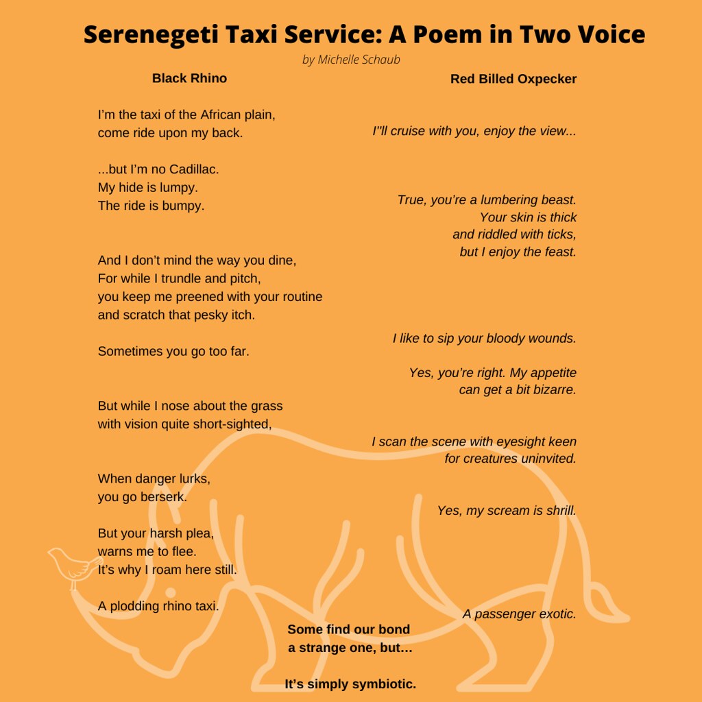 Serengeti Two Voice A two voice poem by children's author,… Flickr