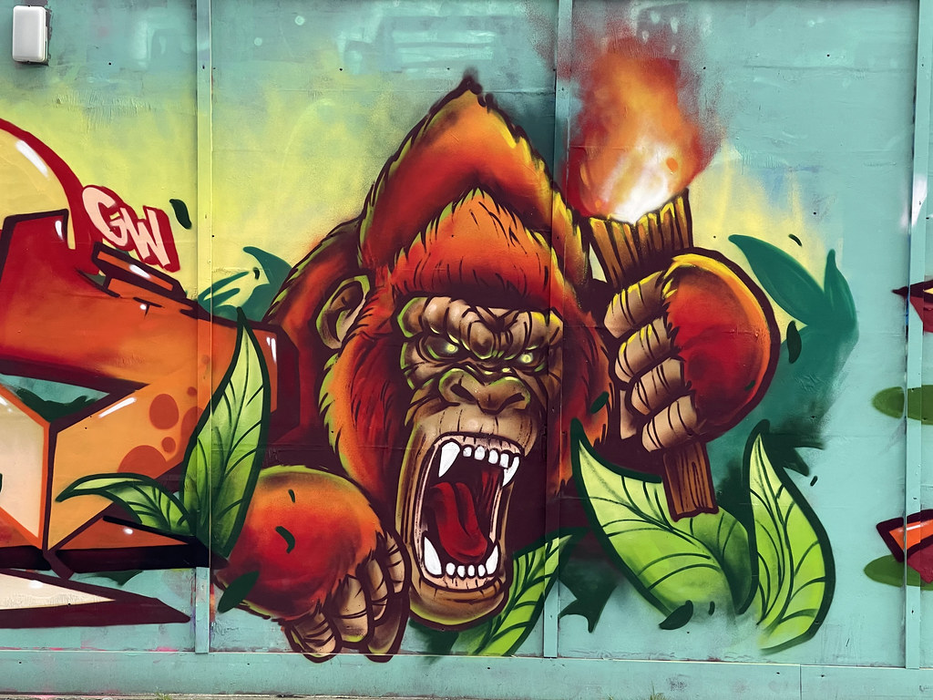 IMG_3006 Shoreditch London Fairchild Street Artwork Gorill… Flickr