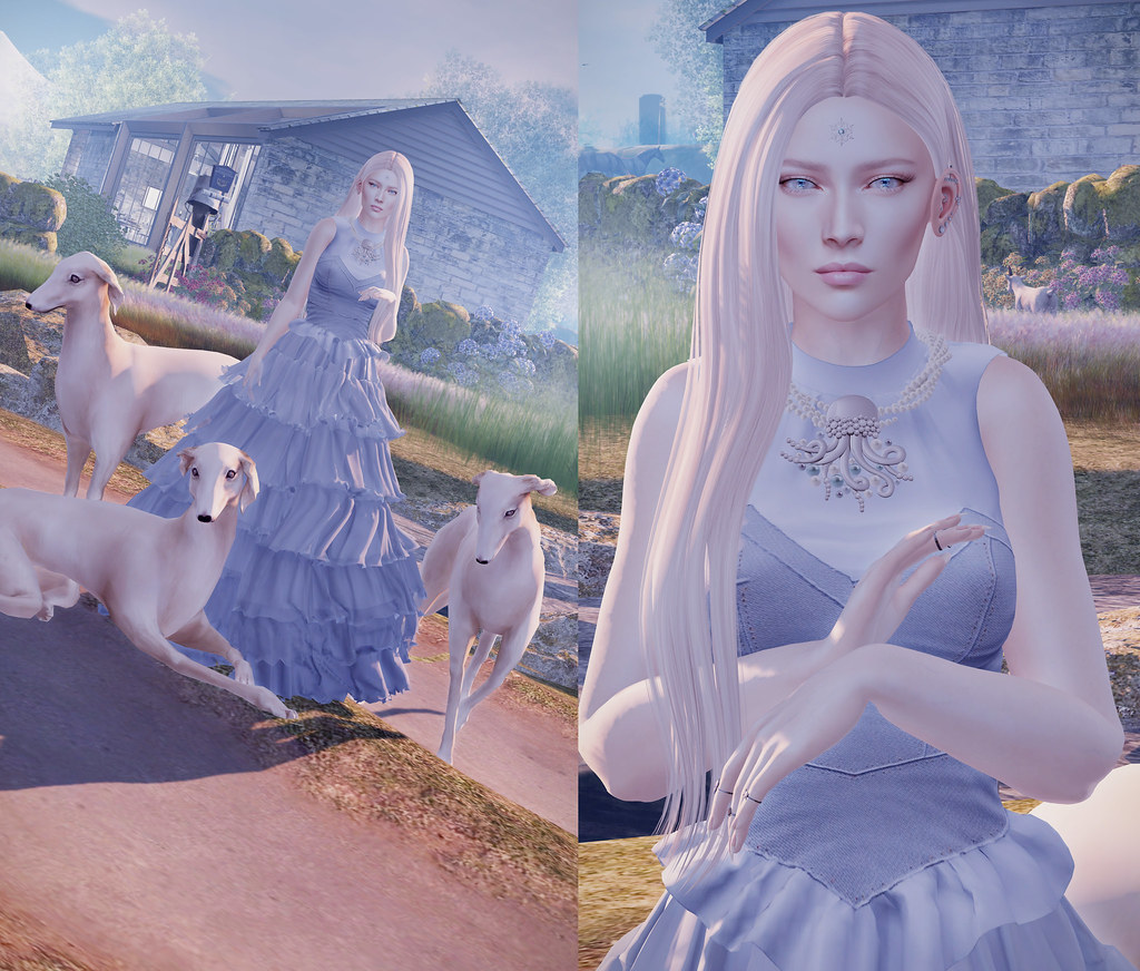 Lady on a walk St.Galloway Coast RAMA.SALON Lexy Hair … Flickr