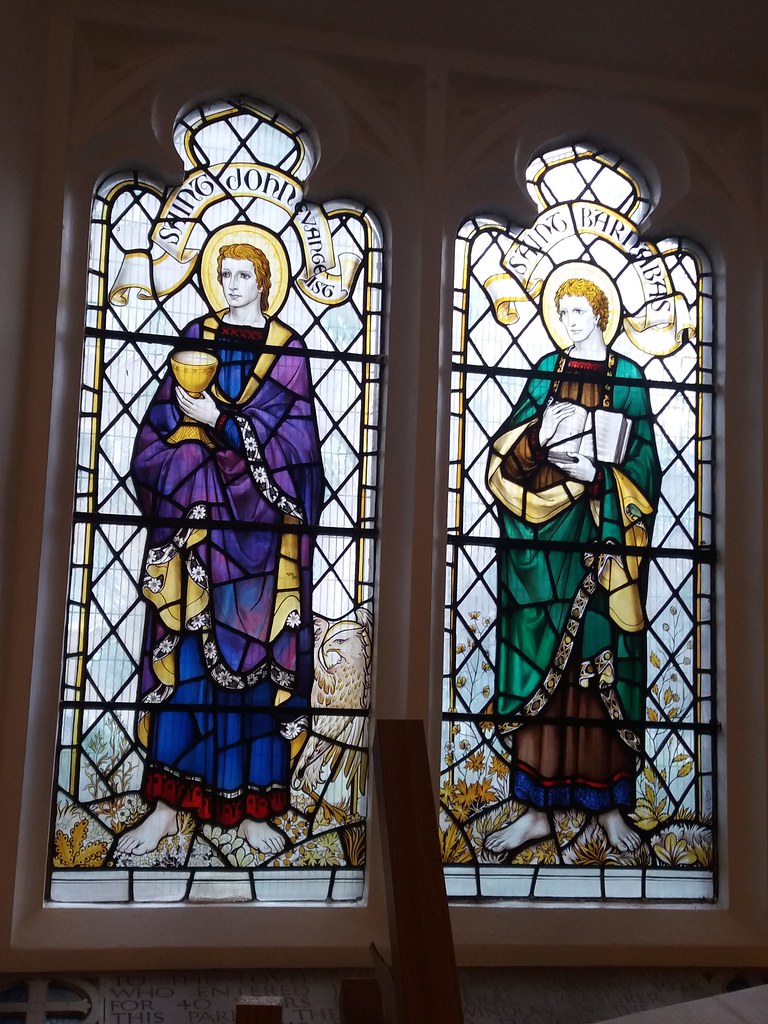 St Barnabas Church, Kensington stained glass window Flickr