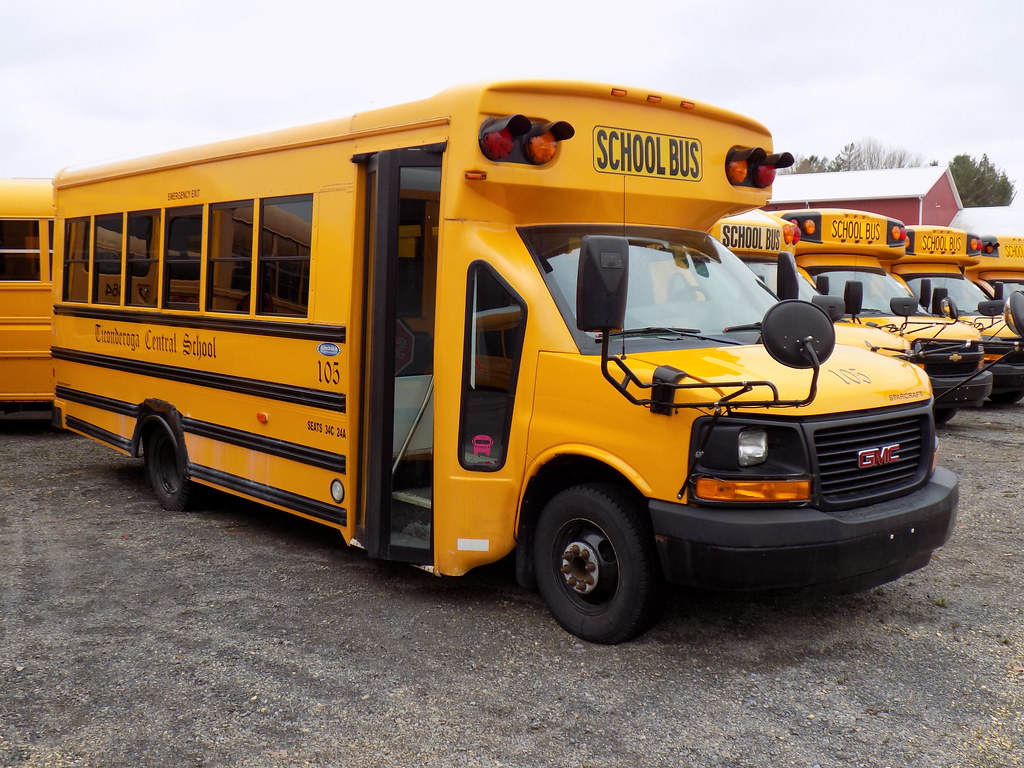 exTiconderoga Central School 105 Don Brown Bus Sales Jo… Flickr