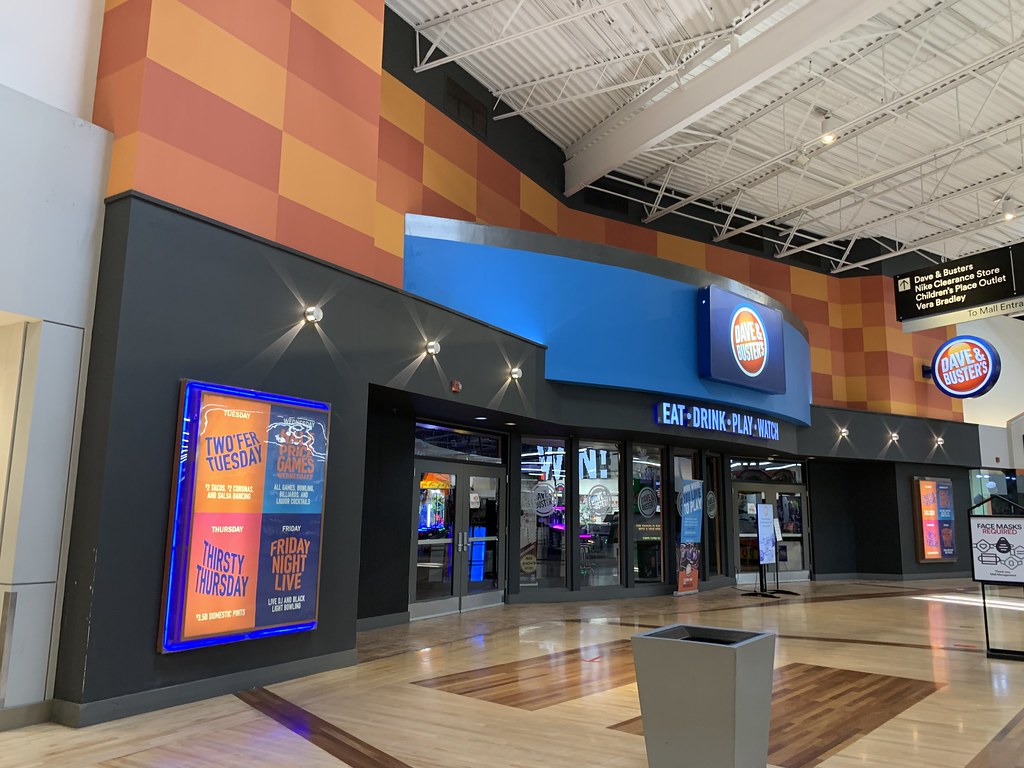 Dave & Buster's Dave & Buster's 8361 Concord Mills Bouleva… Flickr