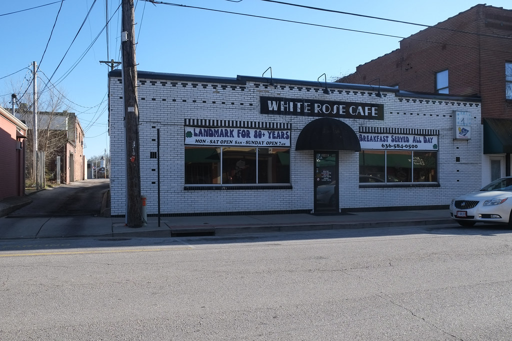 White Rose Cafe Union, MO Paul Sableman Flickr