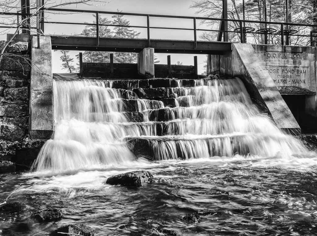 Spring flow. Moose Pond, Denmark, Maine David Hursty Flickr