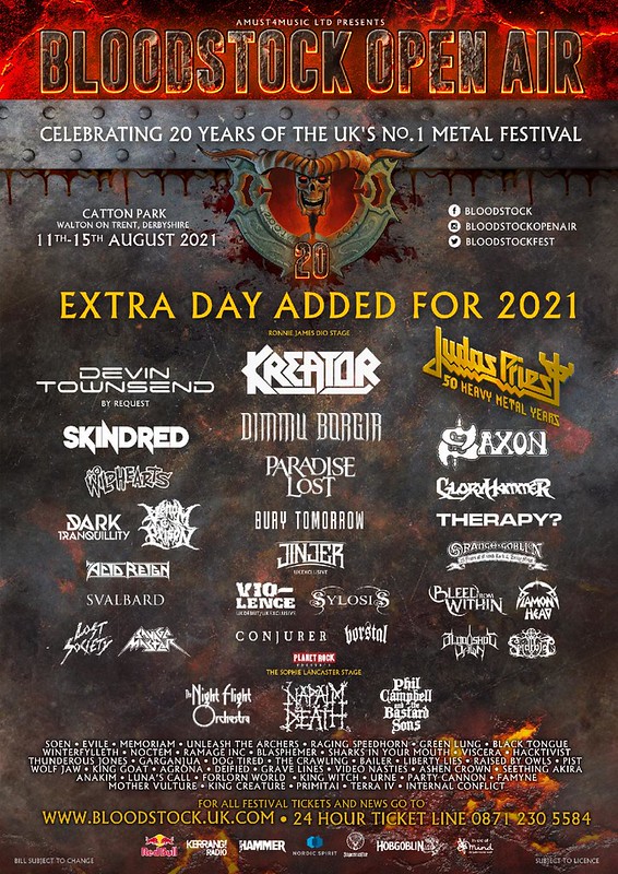 Sixteen Weeks To BloodStock Festival More Bands Added!