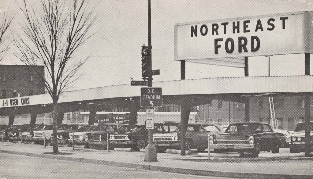 Northeast Ford Used Cars Postcard view of Northeast Ford's… Flickr