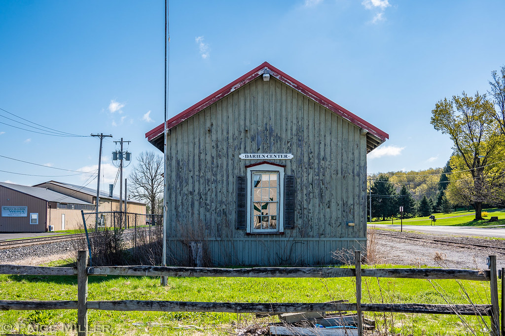 Darien Center, NY Darien Center railroad station on the fo… Flickr