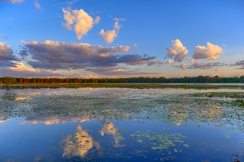 Sunset at McMinns Lagoon, Darwin Rural Area, Northern Terr… Flickr