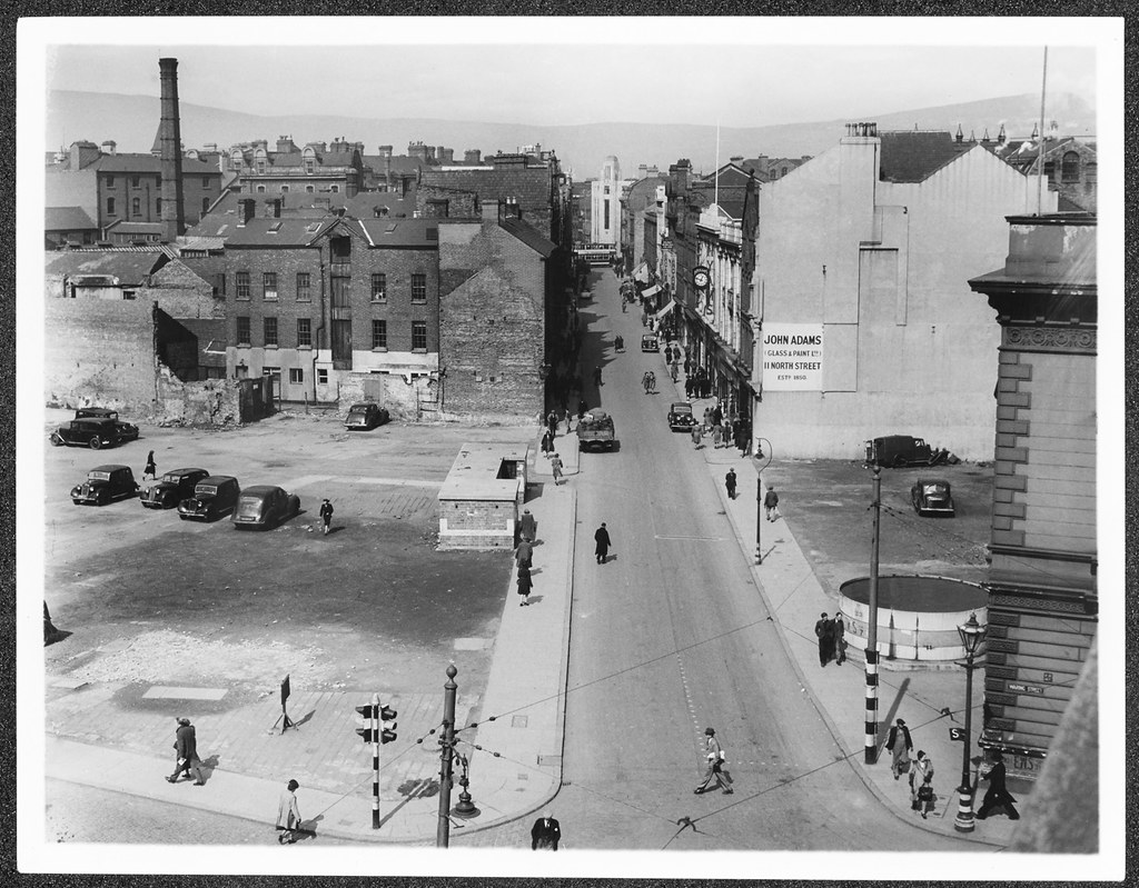 Lower North Street, Belfast 'Tidied up after blitz'. c.194… Flickr