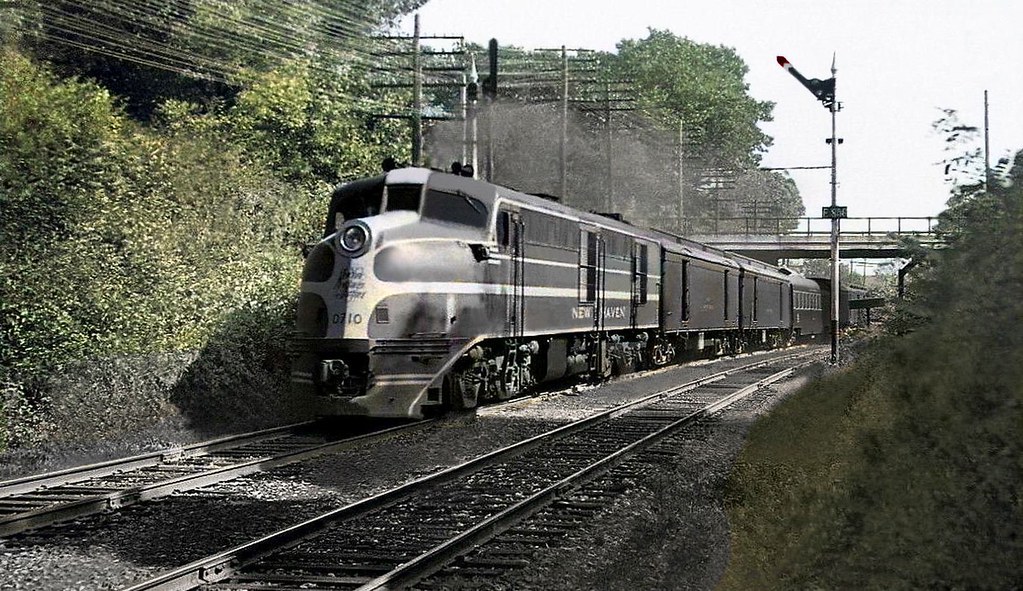 New Haven Railroad ALCO DL109 DER1c class diesel electri… Flickr