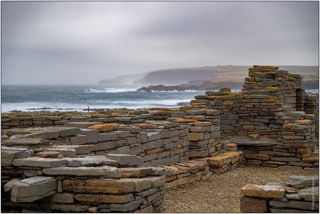 Birsay church ruins On the Brough of Bersay, Orkney Howard Stanbury