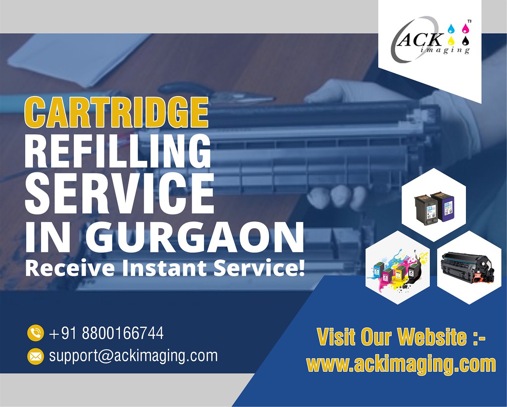 Cartridge Refilling Service in Gurgaon ACK Imaging is one … Flickr