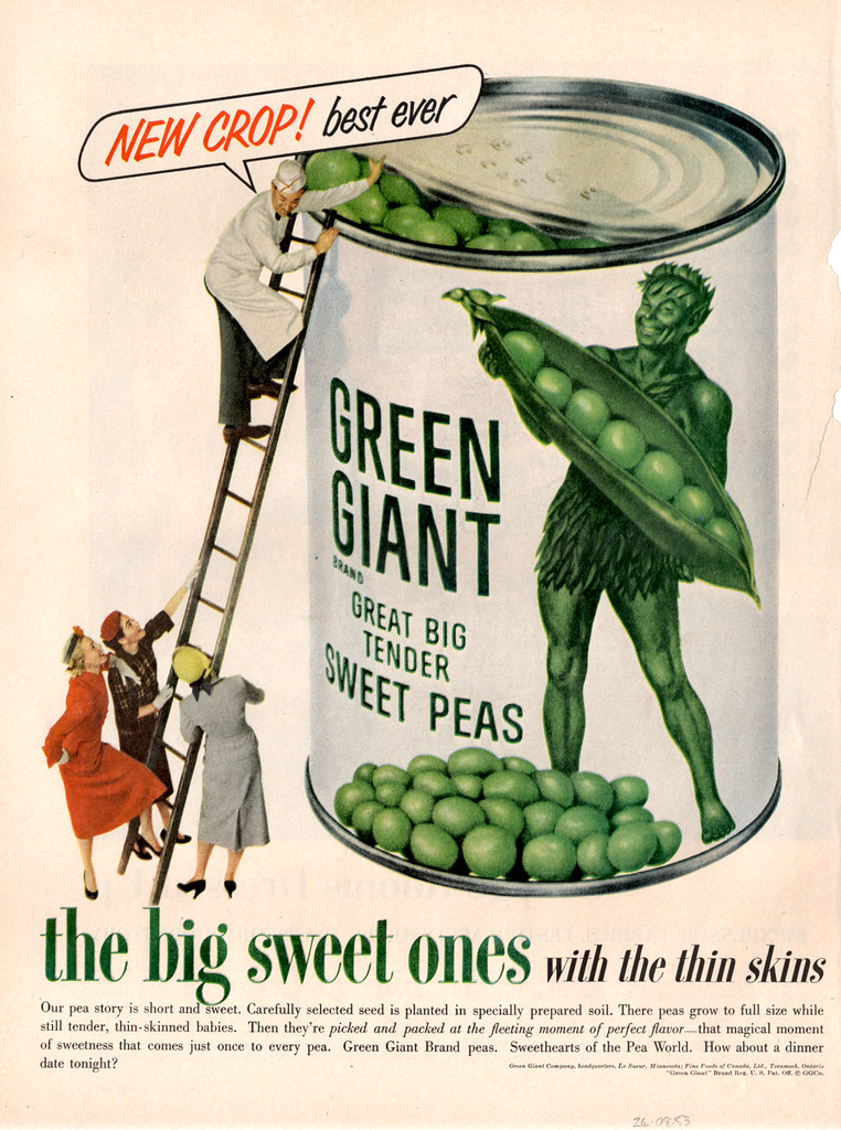 Green Giant Brawny brand ambassador with viridescent pigme… Flickr