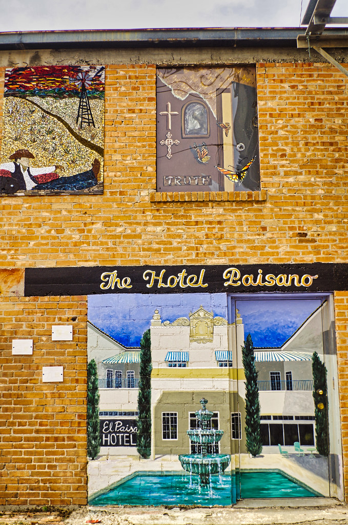 "The Hotel Paisando", Paintbrush Alley, San Angelo TX Flickr