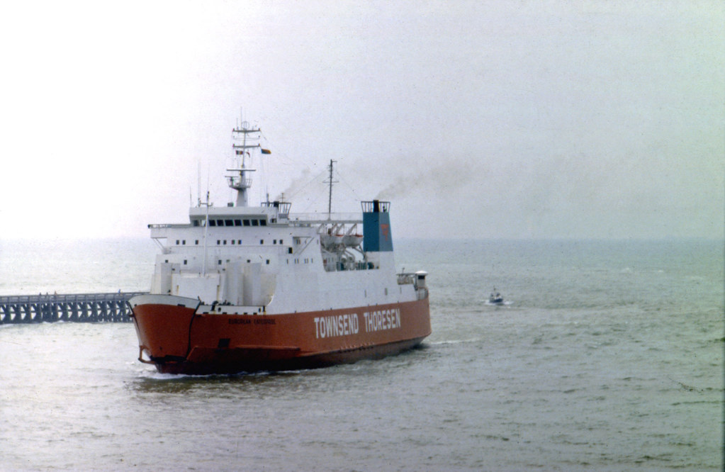 Townsend Thorsesen ferry European Enterprise Calais Flickr