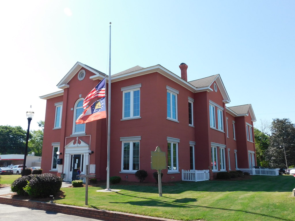 Glascock County Courthouse Gibson, The Neoclassica… Flickr
