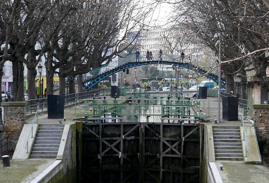 Canal Saint Martin, 11ème arrondissement, Paris, ÎledeFr… Flickr