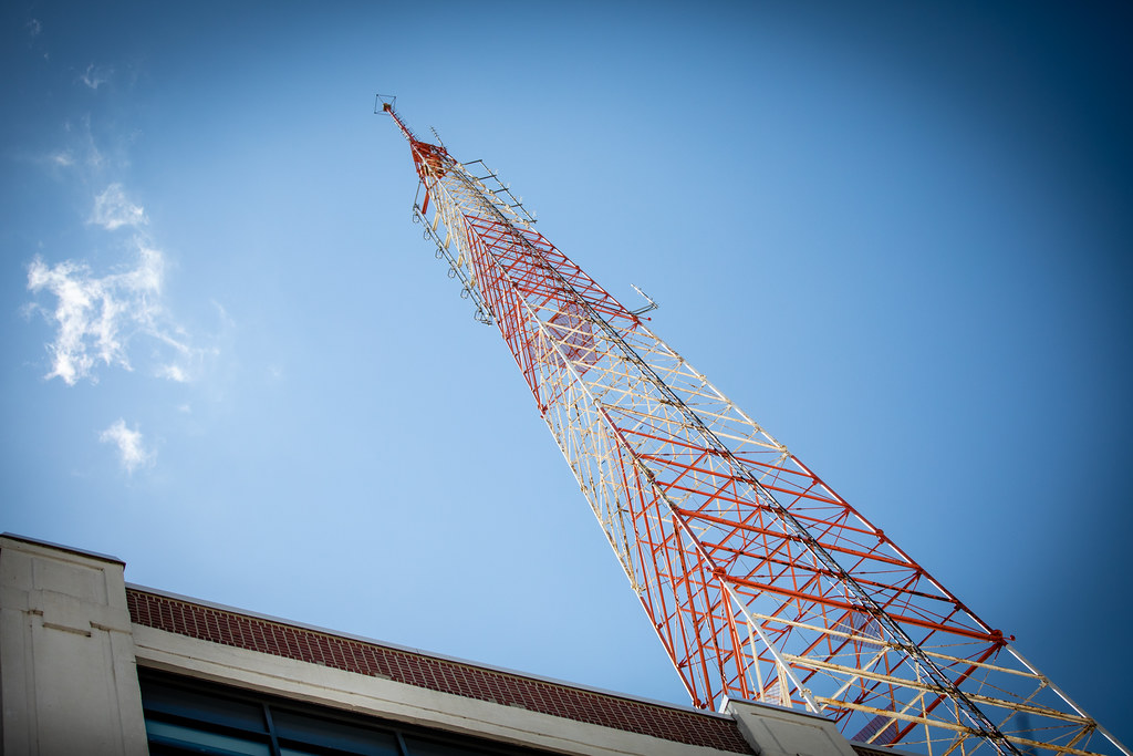 Ground Control The towers for KDPS radio rises from atop C… Flickr