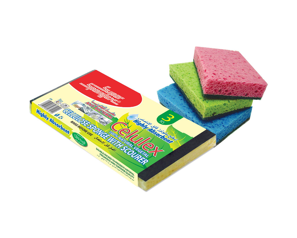 Antibacterial sponges for germ free kitchen Emirates stee… Flickr