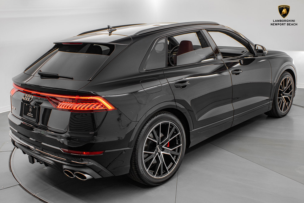 2020 "Orca Black Metallic" Audi SQ8 Prestige Newport Beach Automotive