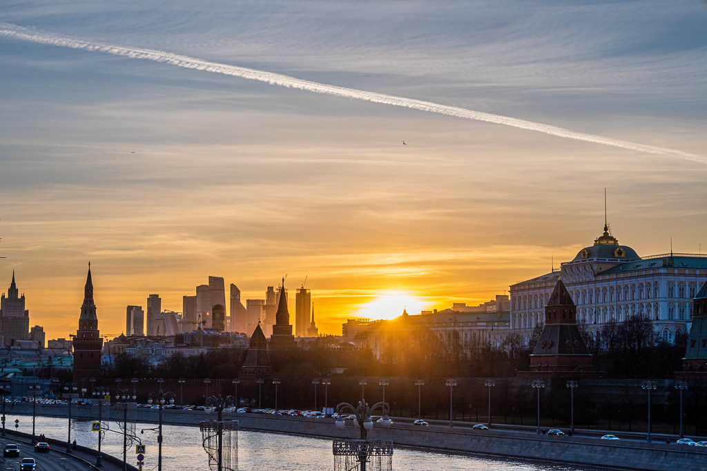 Moscow sunsets On Neon Flickr