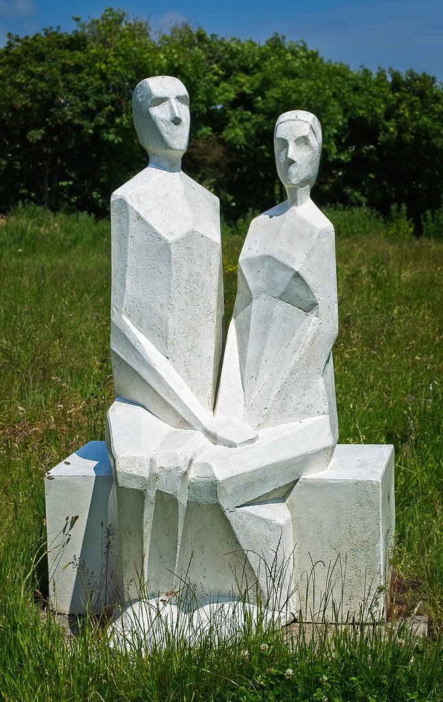 A Quiet Moment Statues in the fields around Coverack Colin G Flickr